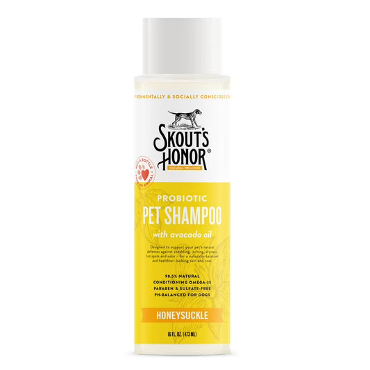 Skout's Honor Probiotic Pet Shampoo (Honeysuckle)